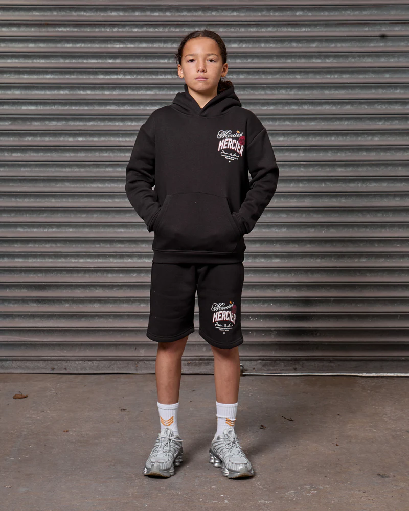 Junior Guerrilla Hoodie Black - Image 2