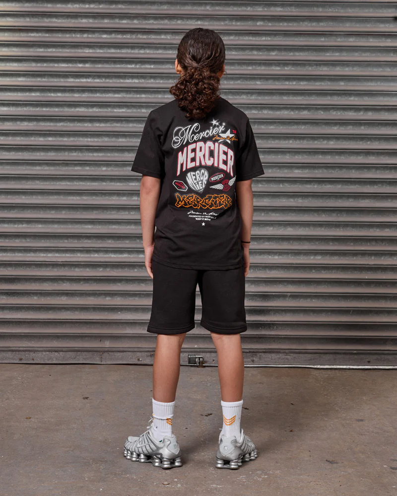 Junior Guerrilla Shorts Black - Image 3