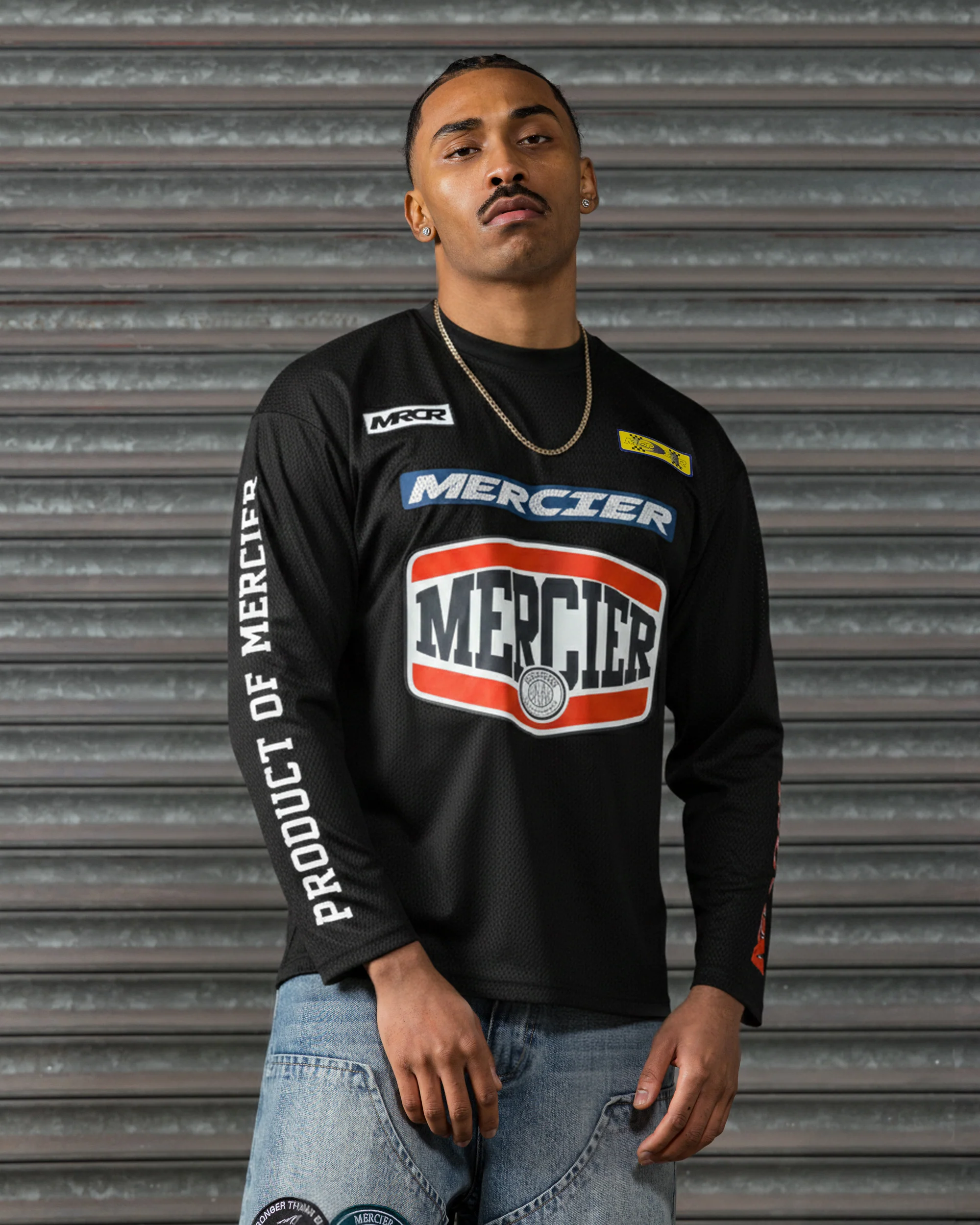 Mercier MotoX Mesh Top Black - Image 4