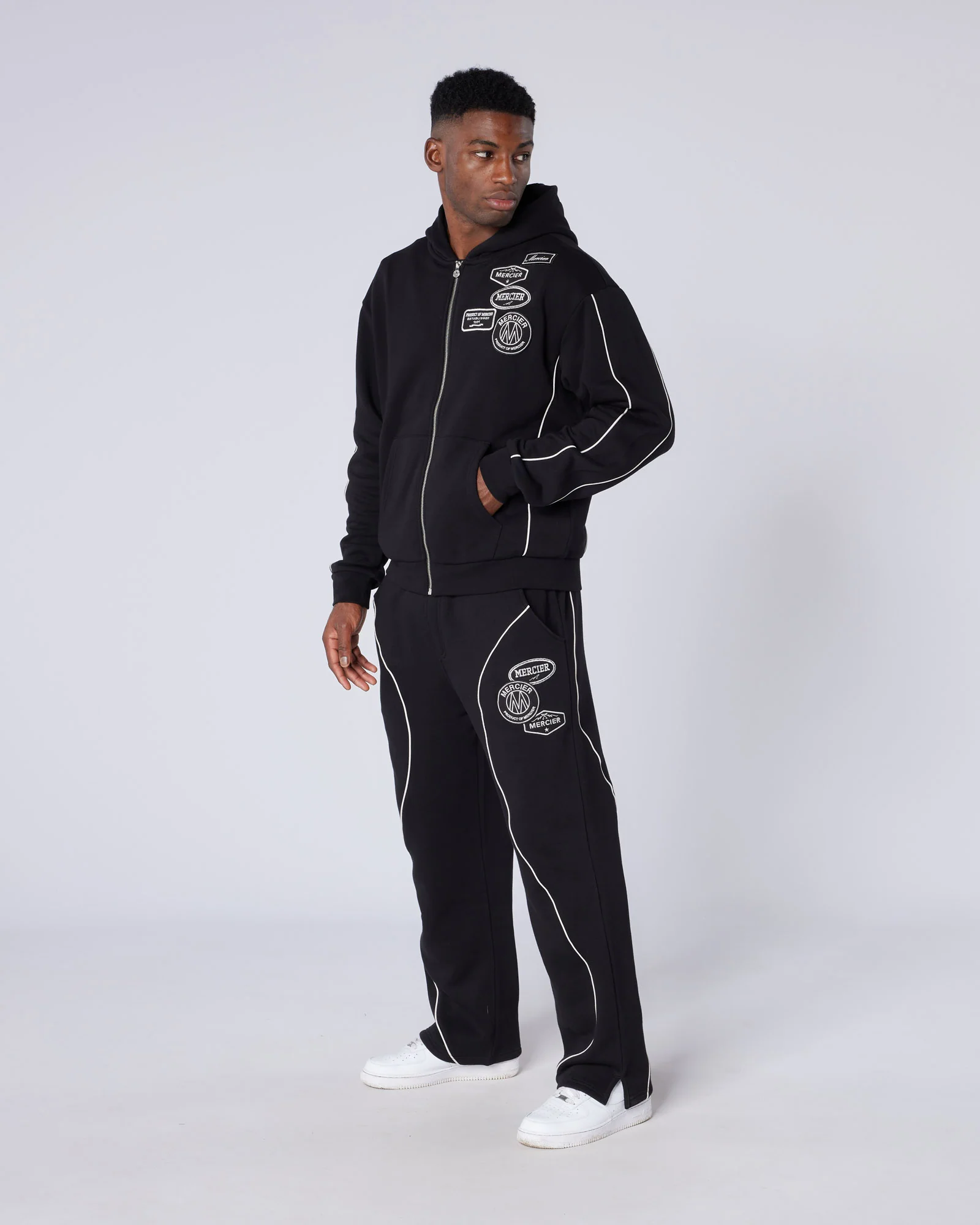New Wave OG Badge Jogger Black - Image 3