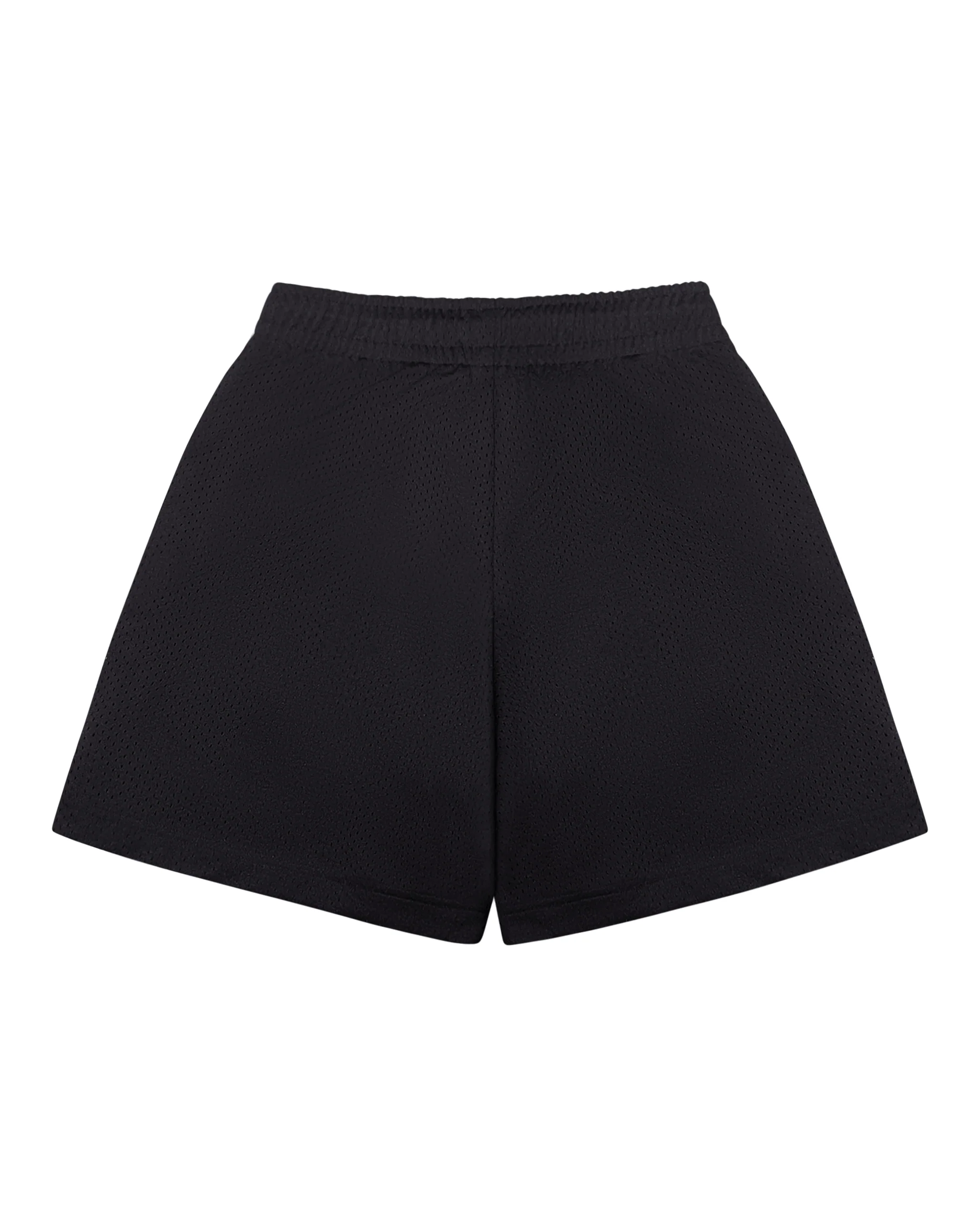 Pin Up Airtex Badge Shorts Black - Image 3