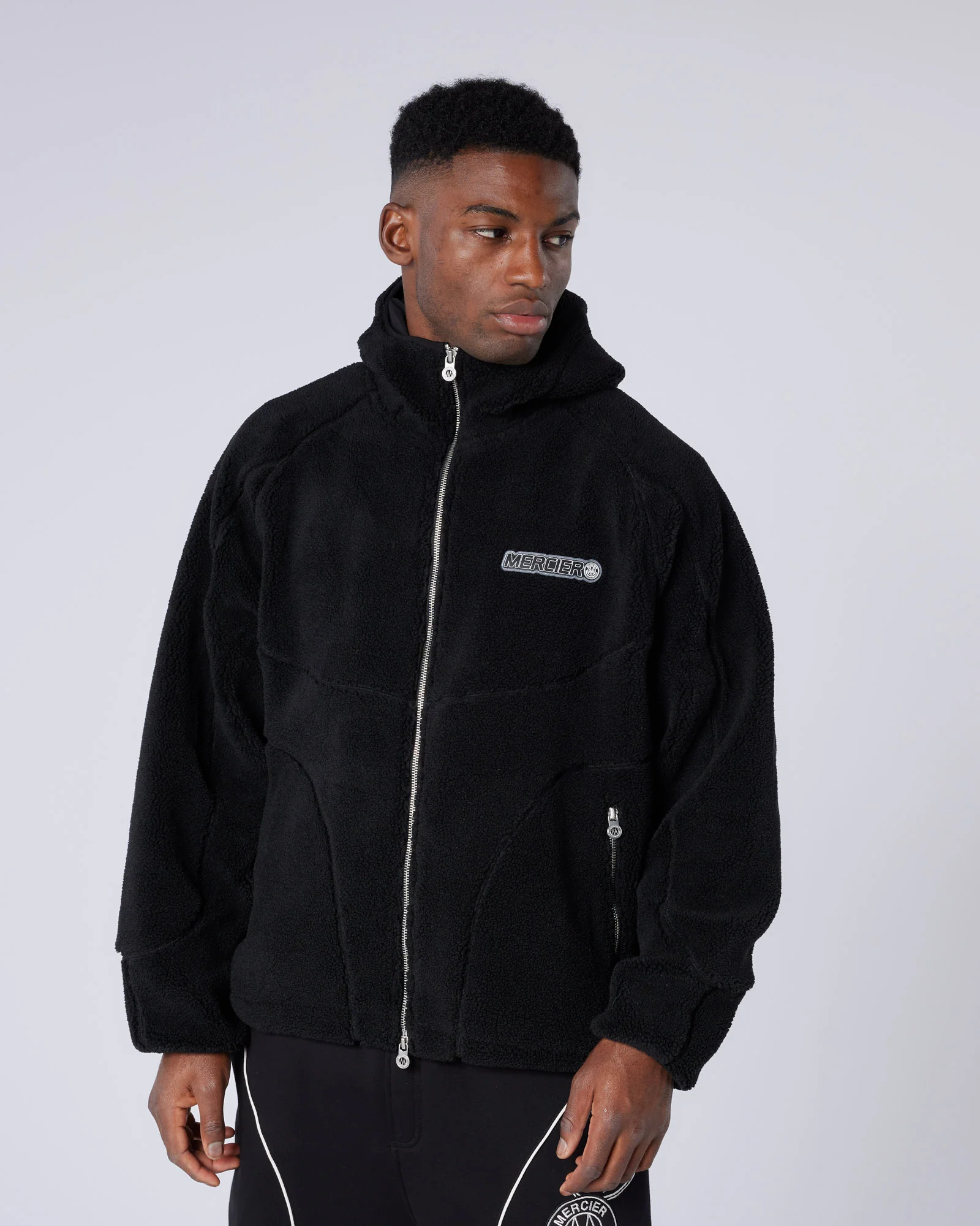Tempo Borg Jacket Black