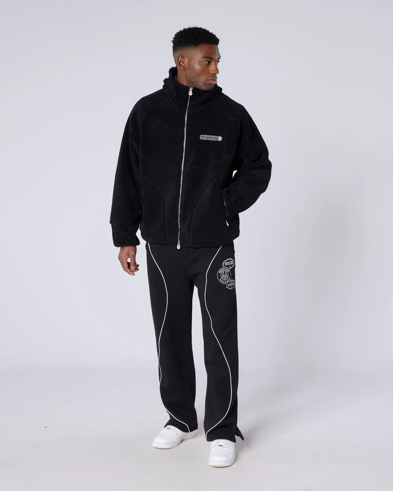 Tempo Borg Jacket Black - Image 2