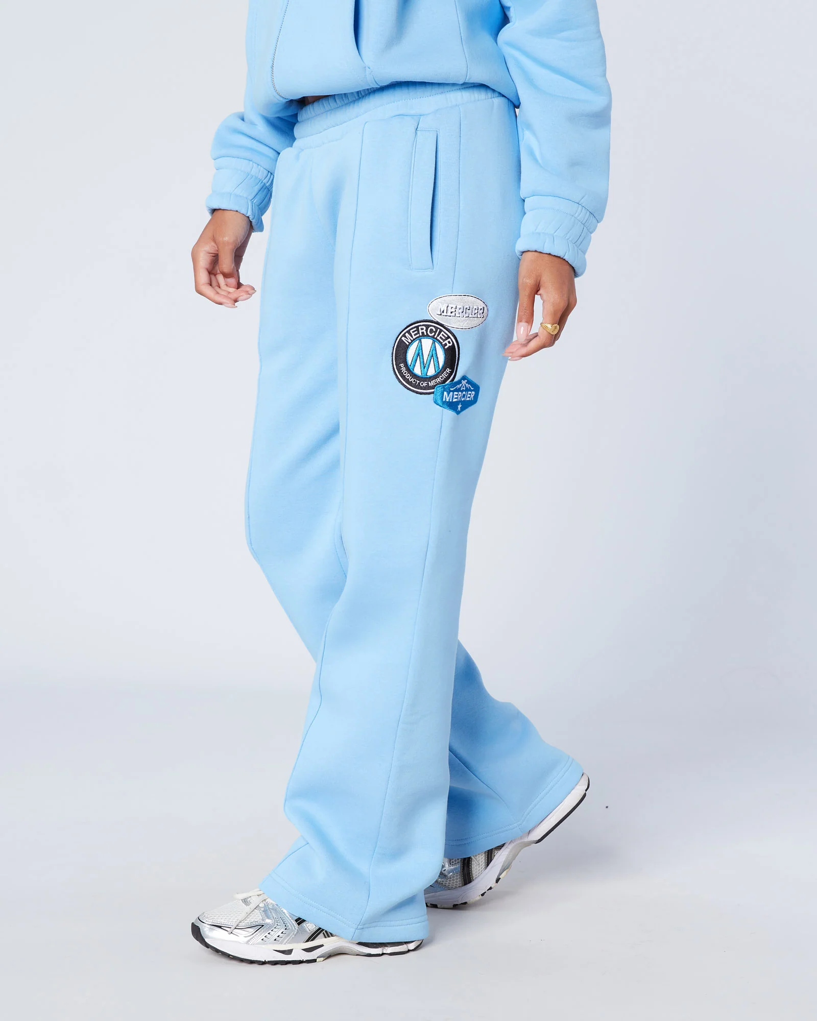 Womens OG Pintuck Joggers Blue