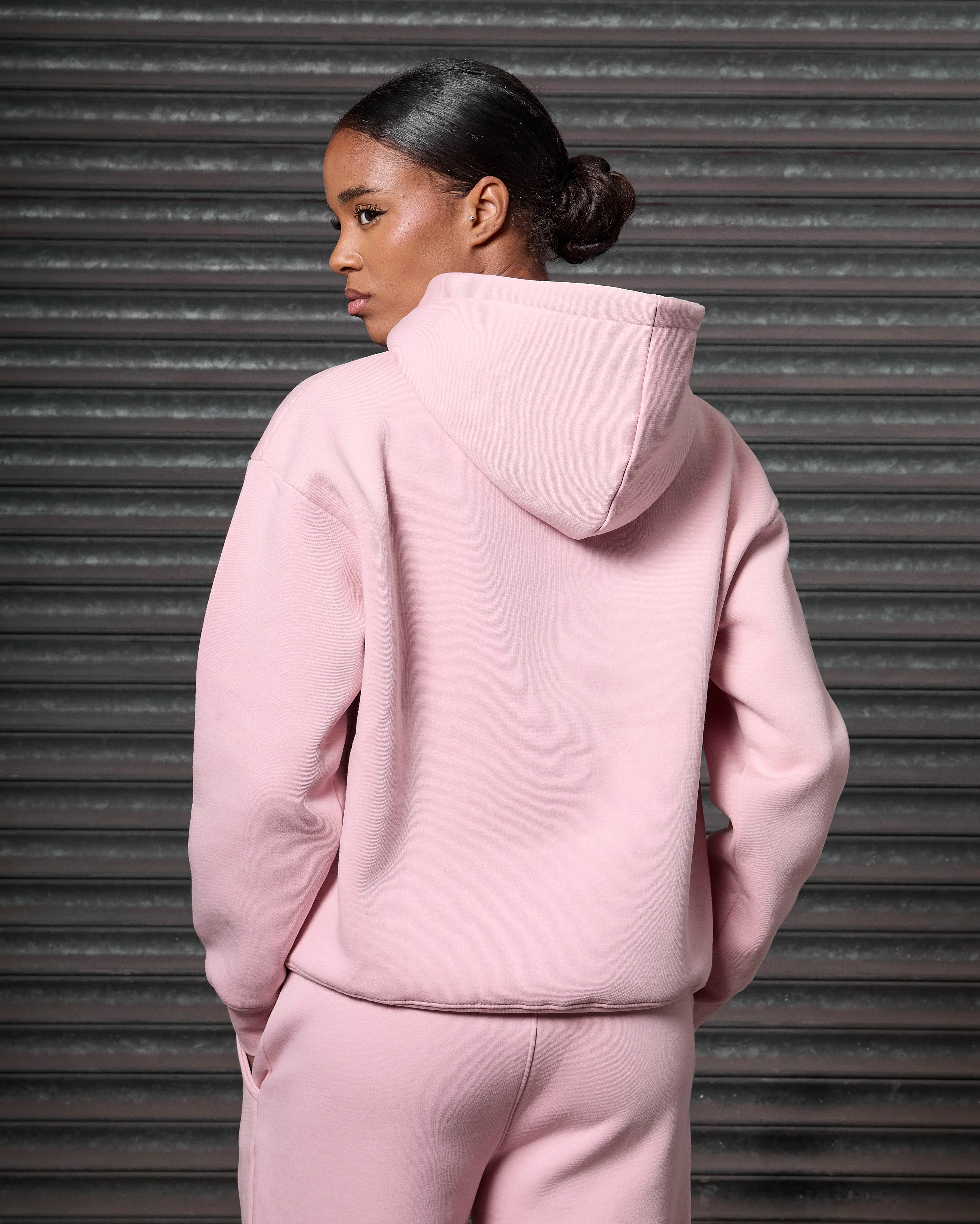 Women's Relaxed OG Hood Blush Pink - Image 4